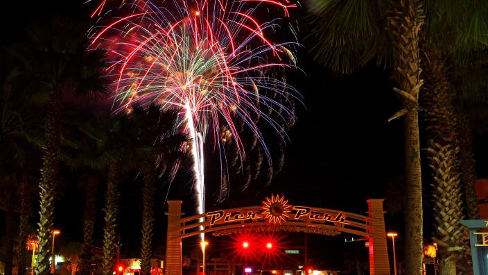 Visit Panama City Beach New Year S Eve Fireworks Panama City Beach Fl