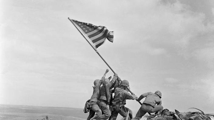 Iwo Jima Flag exhibition