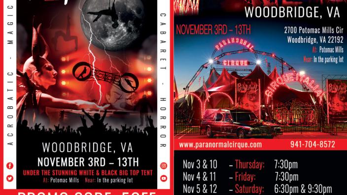 Paranormal Cirque in Woodbridge VA