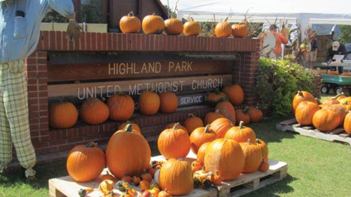Pumpkin Patch At Highland Park United Methodist Church Visit