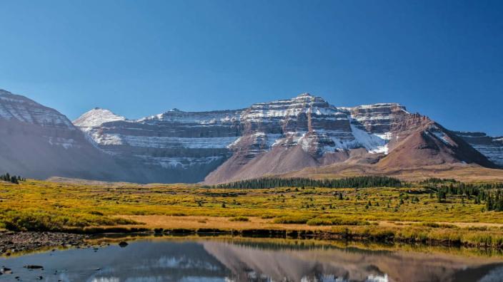 kings peak trail map