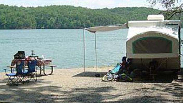 Camping At Philpott Lake