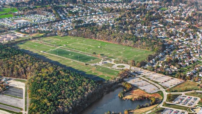 Hampton Roads Soccer Complex Map Hampton Roads Soccer Complex