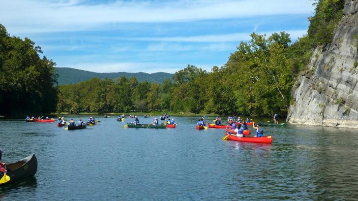 Shenandoah River Tubing Map Shenandoah River, South Fork, Rockingham County