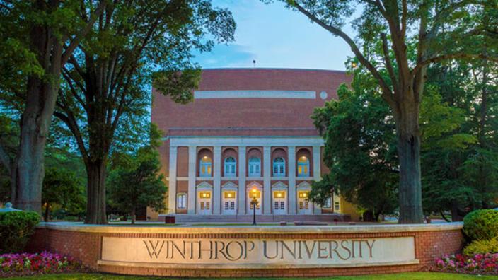 Winthrop University Campus Map Winthrop University