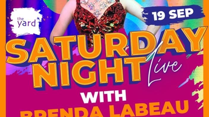 Saturday Night Live: Brenda Labeau at The Yard Coventry