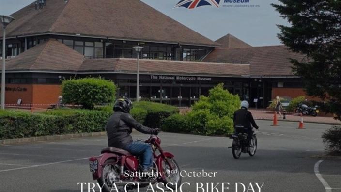 Try a Classic Bike Day at National Motorcycle Museum
