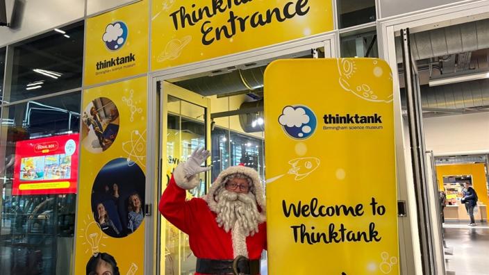 Breakfast with Santa at Thinktank at ThinkTank Birmingham Science Museum