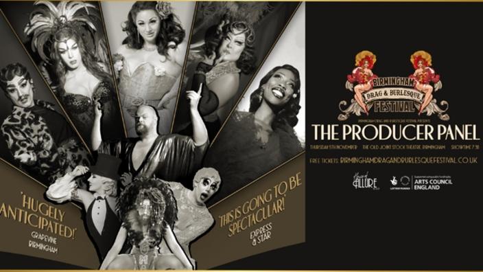 Birmingham Drag And Burlesque Festival presents: The Producer Panel at The Old Joint Stock Pub and Theatre