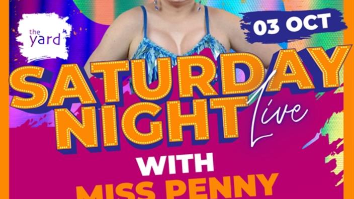 Saturday Night Live: Miss Penny at The Yard Coventry