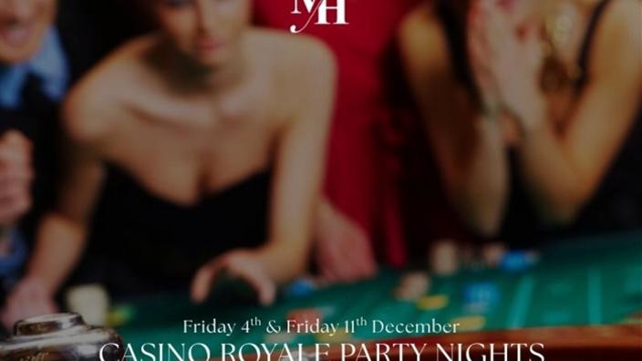 Casino Royale Party Nights at Manor Hotel Solihull