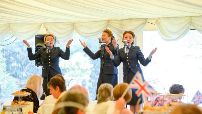 Afternoon Tea With The D-Day Darlings at Coombe Abbey Hotel