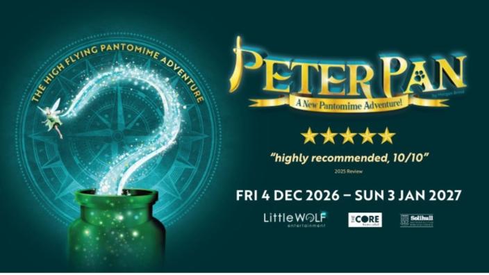 Peter Pan - Pantomime at The Core Theatre Solihull