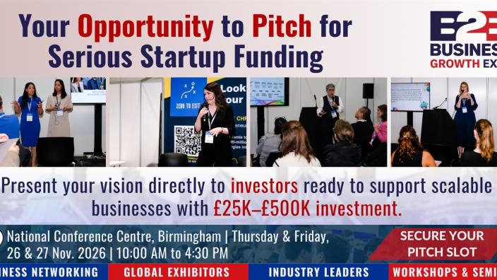 Birmingham Business Growth Expo 2026 | Join Us As Investment Pitch Fest
