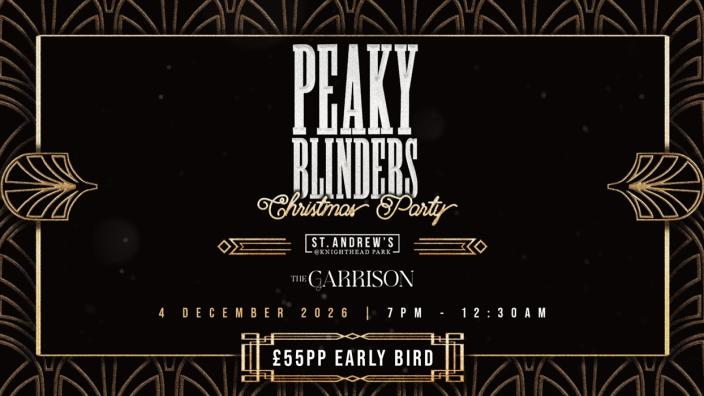 Peaky Blinders Christmas Party at Birmingham City Football Club