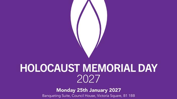 Birmingham Holocaust Memorial Day Commemoration 2027