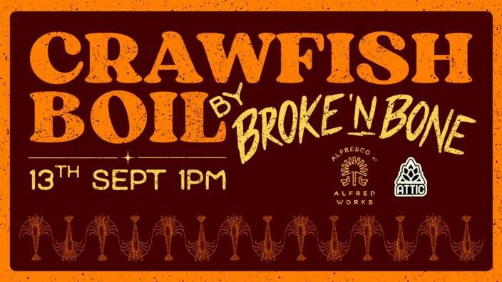 The Big Birmingham Crawfish Boil at Alfresco at Alfred Works