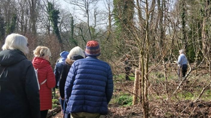 Highbury Head Gardener Restoration Walk at Highbury