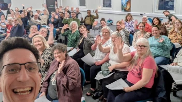 The People's Show Choir Walsall at Alumwell Resource Centre (Church at Junction 10)