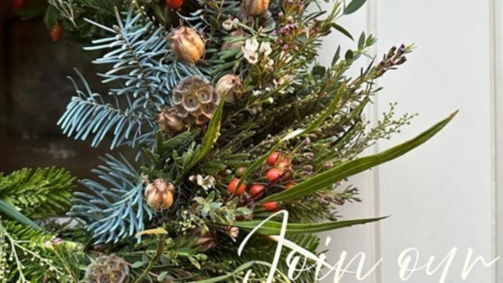 Deluxe Christmas Wreath Making Workshop