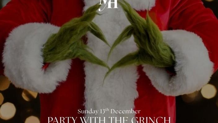 Party with The Grinch at Manor Hotel Solihull