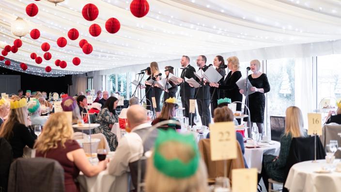 Festive Afternoon Tea with Carols – With a Taste of New York 2026 at Coombe Abbey Hotel
