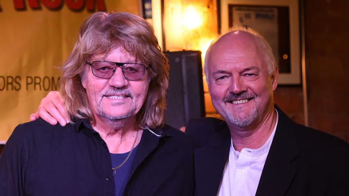 Des Tong and Bev Bevan - History of Midlands Rock at The Core Theatre Solihull