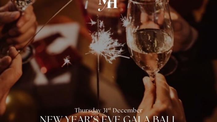 New Year's Eve Gala Ball at Manor Hotel Solihull at Manor Hotel Solihull