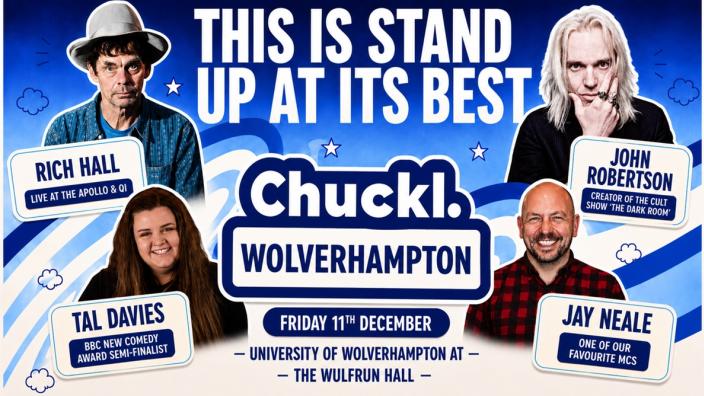 Chuckl Comedy Club at The Halls Wolverhampton