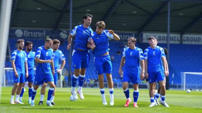 Bristol Rovers vs Fleetwood Town at Memorial Stadium at Memorial Stadium