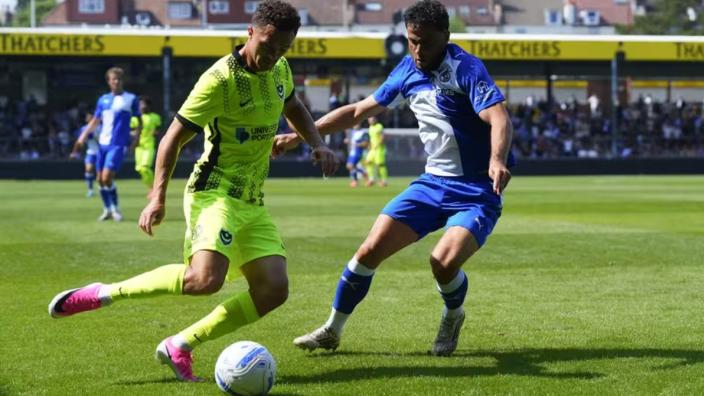 Bristol Rovers vs Exeter City at Memorial Stadium at Memorial Stadium