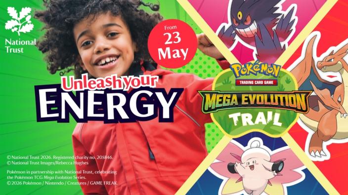 Pokémon TCG Mega Evolution Trail at Dyrham Park at Dyrham Park