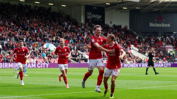 Bristol City vs Watford at Ashton Gate Stadium at Ashton Road