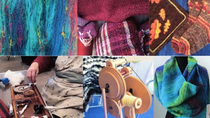 Avon Guild of Spinners and Weavers Open Day at Long Ashton Community Centre at Bowls Pavilion