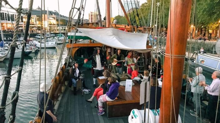 Fish and Chips Trip with Piratitude on The Matthew at The Matthew of Bristol