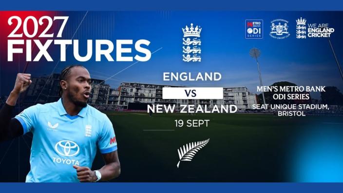 England vs New Zealand - ODI at Seat Unique Stadium at Seat Unique Stadium