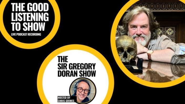 The Good Listening To Show Live with Sir Gregory Doran at Bristol Old Vic Theatre School at Downside Road