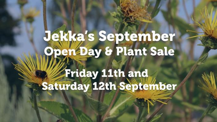 Jekka's September Open Days at Jekka's