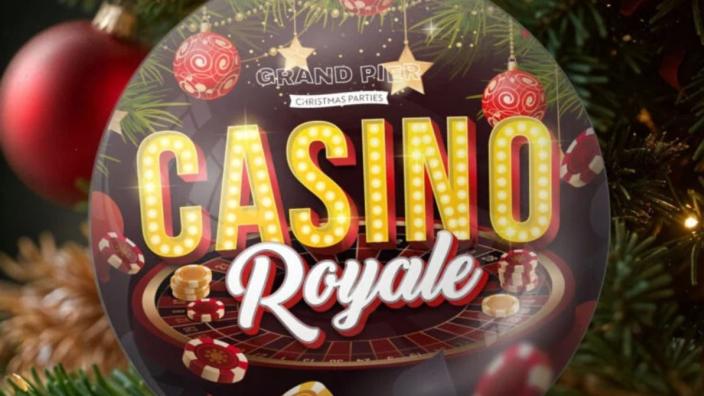 Casino Royal Christmas Party at The Grand Pier at Weston-super-Mare at Weston-super-Mare