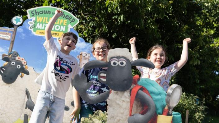 Shaun the Sheep Wildlife Mission at Bristol Zoo Project at Bristol Zoo Project