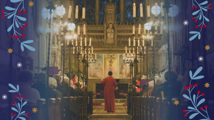 Christmas Day Holy Communion at The Lord Mayor's Chapel at Central Bristol