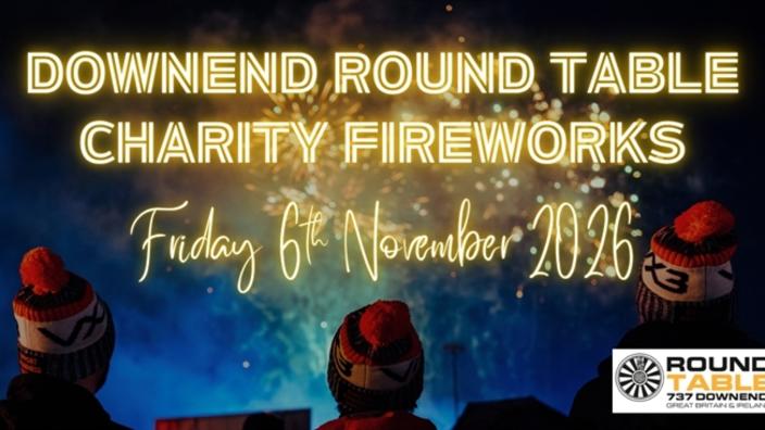 Downend Round Table Charity Fireworks 2026 at King George V Playing Fields