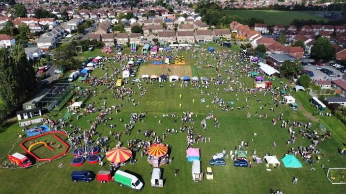 Community Party in the Park at Golden Hill at Golden Hill Sports Ground