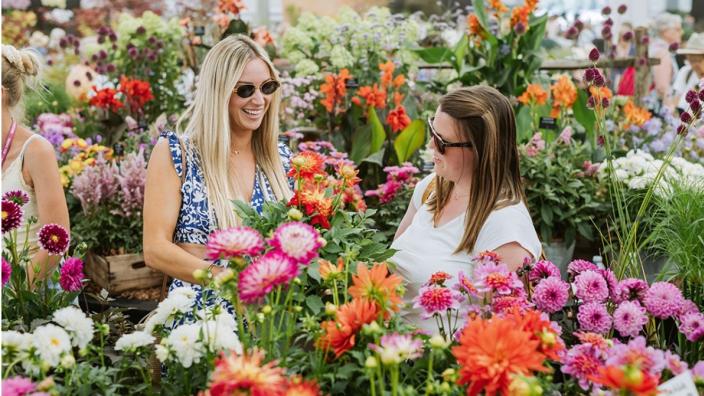 RHS Flower Show at Prospect Building at Feeder Road