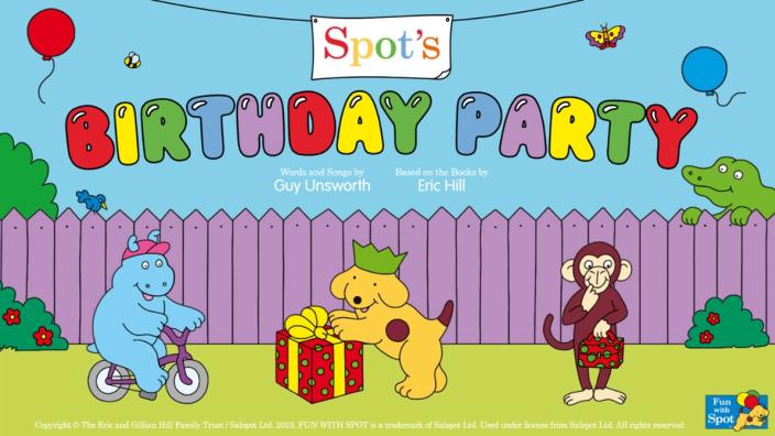 Spot's Birthday Party at Redgrave Theatre at Clifton
