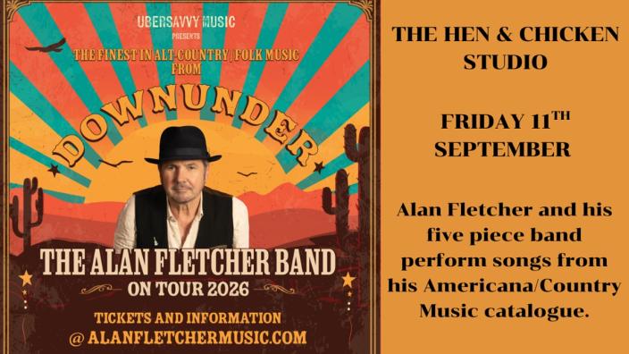 The Alan Fletcher Band at Hen & Chicken at 210 North Street