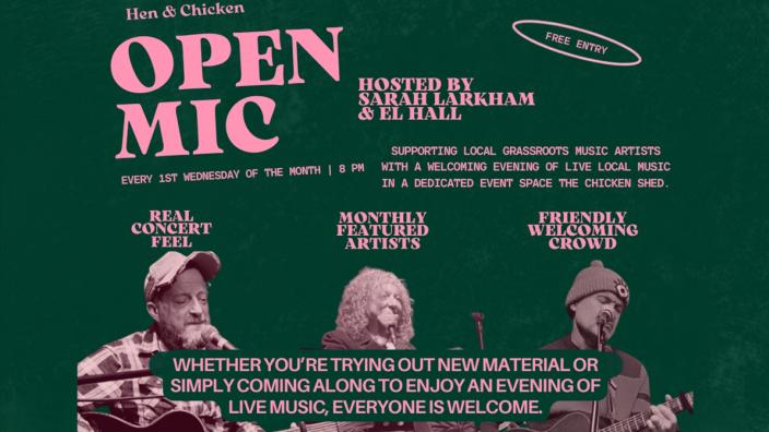 Hen & Chicken Open Mic Night at 210 North Street