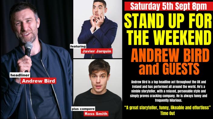 Stand Up For The Weekend with Andrew Bird & Guests at The Comedy Box at Hen and Chicken