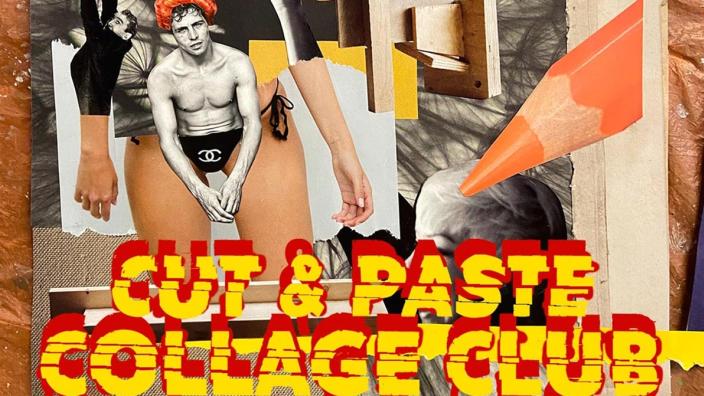 Cut & Paste Collage Club at PRSC at 17-25 Jamaica St