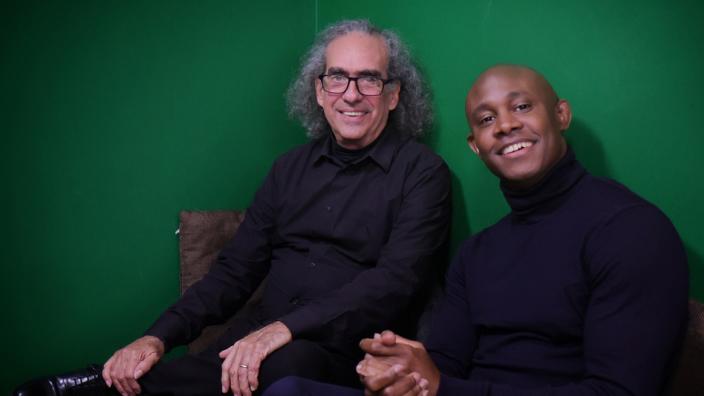 Ahmed Dickinson and Eduardo Martin at Liverpool Philharmonic Hall